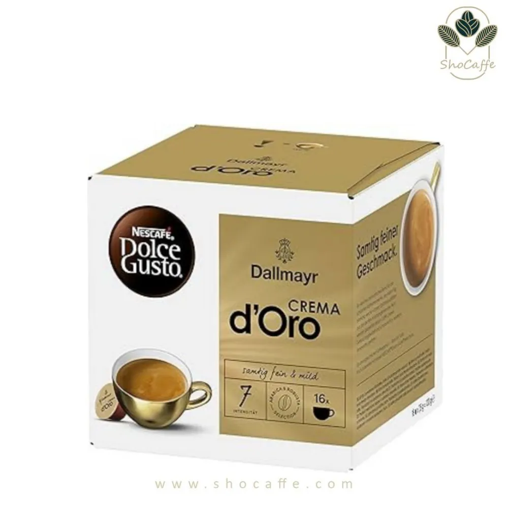 کپسول قهوه دولچه گوستو مدل دالمایر دورو Dallmayr D'oro